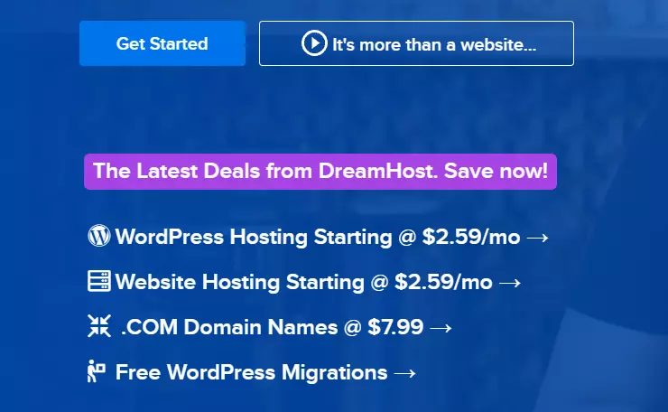 best wordpress hosting india - Dreamhost